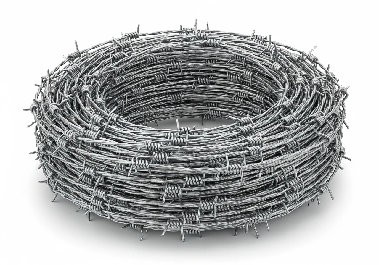 Barbed Wire Fence
