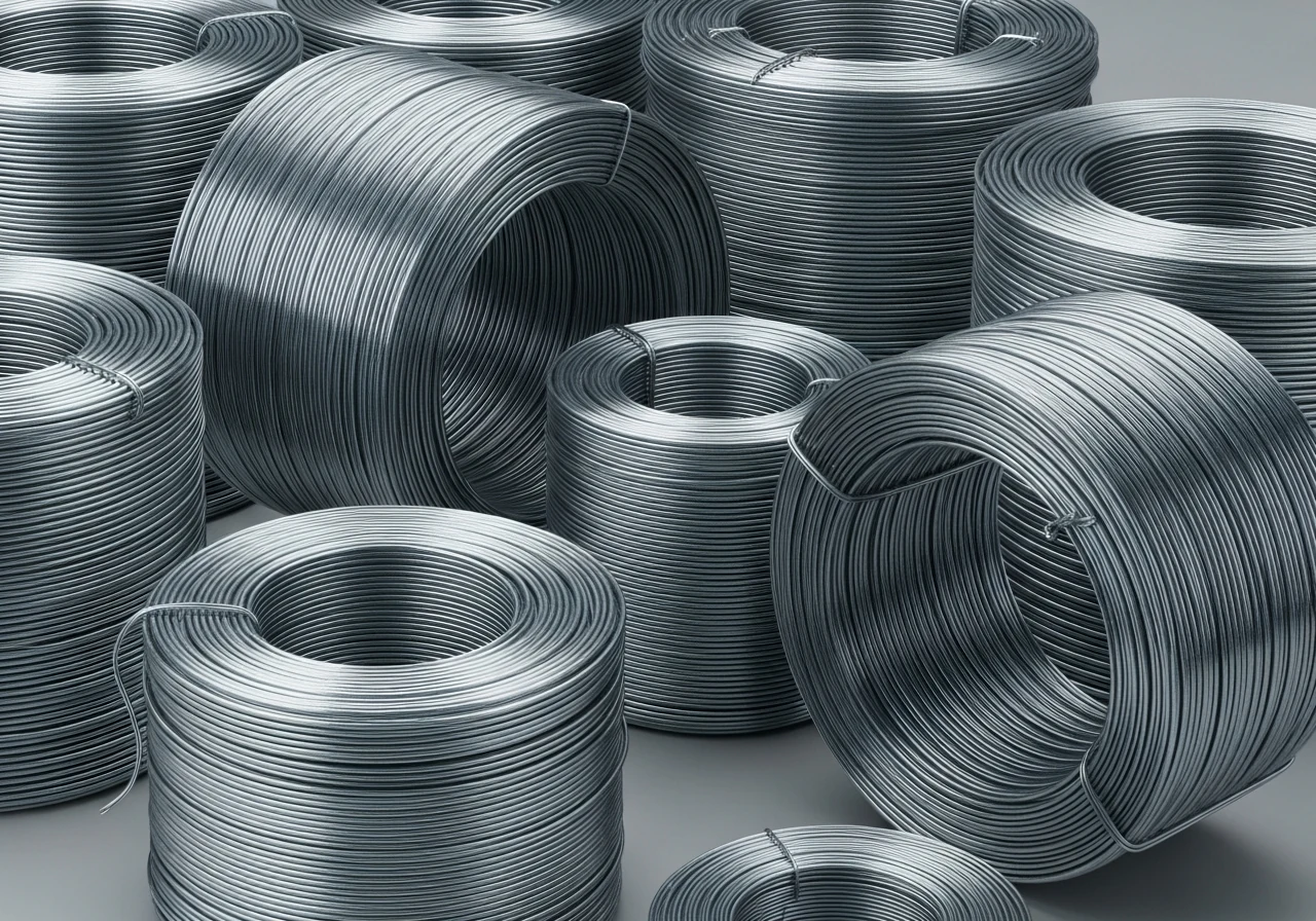Galvanized wire from the existing Arabian Wires catalogue